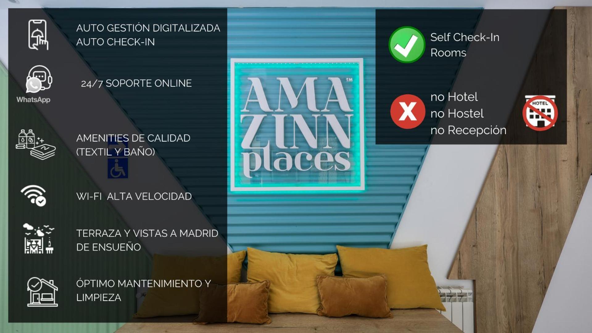 Amazinn Places Chamberi Madrid Luaran gambar